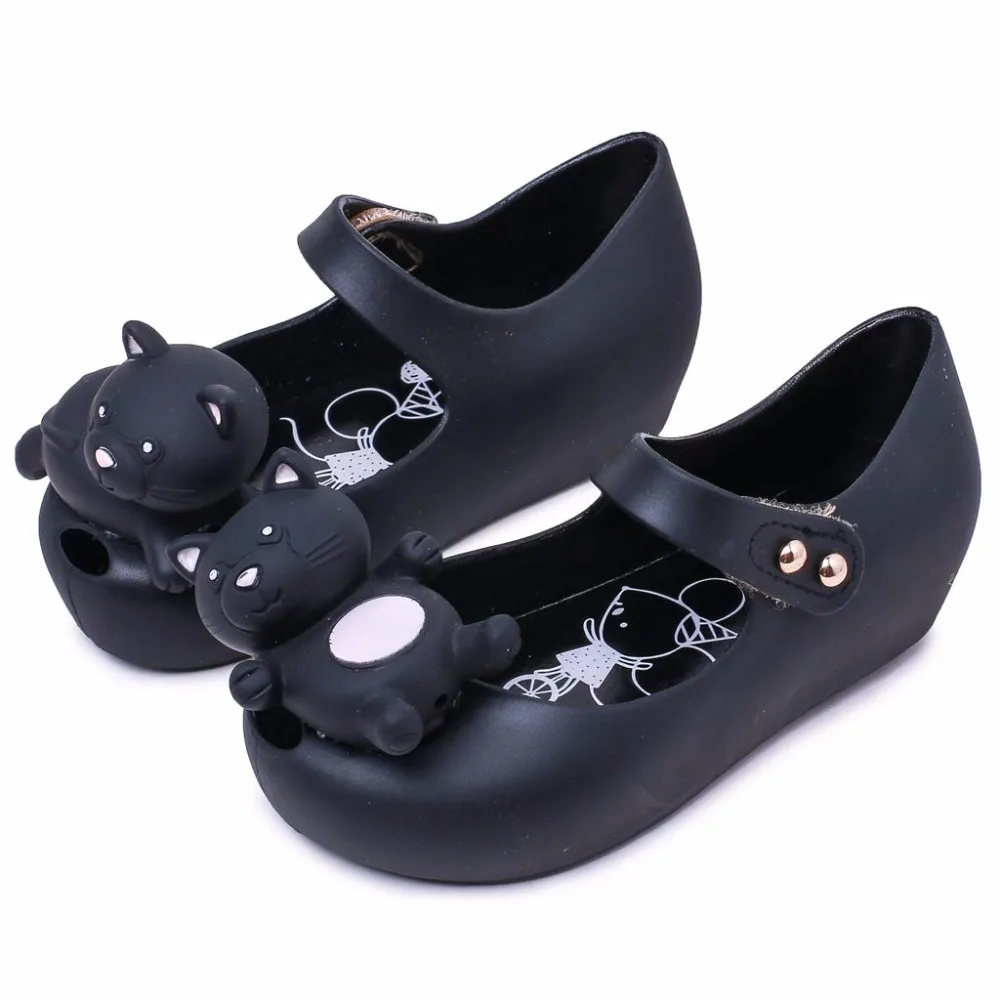 Мини Мелисса новые летние бразильский прозрачные сандалии для девочек и мальчиков сандалии детские сандалии мини Melissa/детские туфли