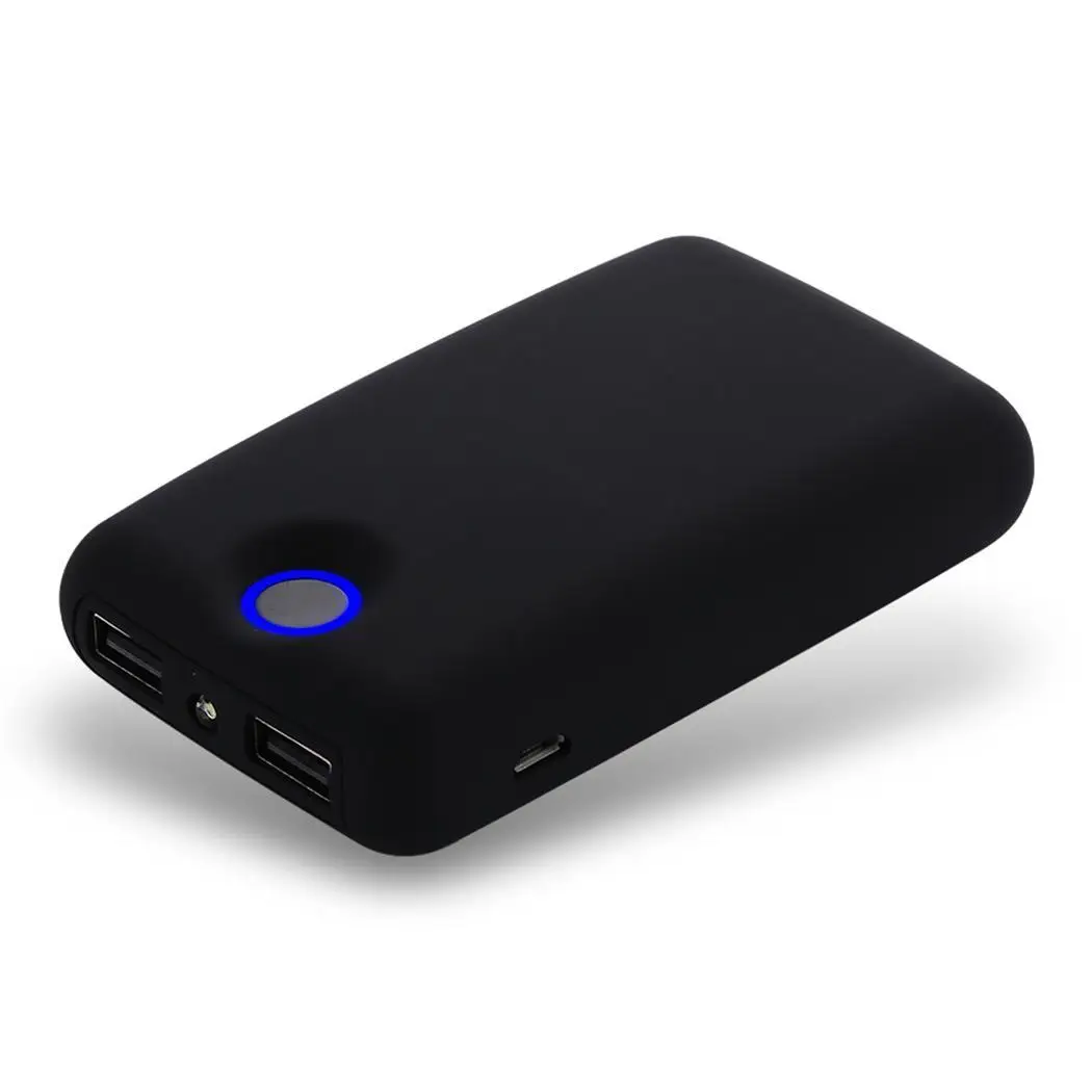 20000 мА/ч, зарядное устройство для быстрой зарядки, милый подарок для девочек, портативное Внешнее зарядное устройство для Xiaomi Mi iPhone X Note - Цвет: black