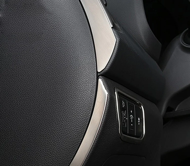 4 шт. для Hyundai Ix25 Боковая Отделка приборной панели из нержавеющей стали|trim|dashboard trim