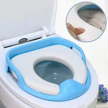 Портативное детское сиденье для унитаза с рисунком из мультфильма, Детский горшок, детский Писсуар для обучения мальчика, детское сиденье для унитаза