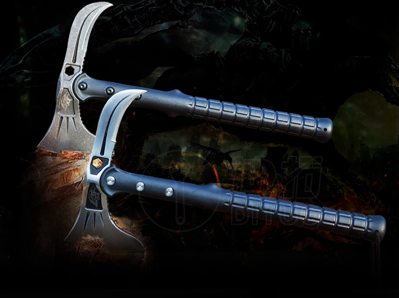 

FBIQQ NEW Steel eagle tomahawk Outdoor field camp axe Fire axe tomahawk Multi-functional axe combat readiness axe