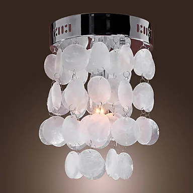 

Lustre Crystal Modern Lamp LED Ceiling Lights With 1 Light For Hallway Home Decoration