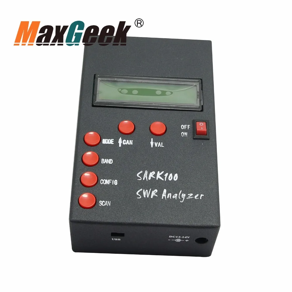 

SARK 100 ANT SWR Antenna Analyzer Meter For FPV Ham Radio Hobbists 1-60M