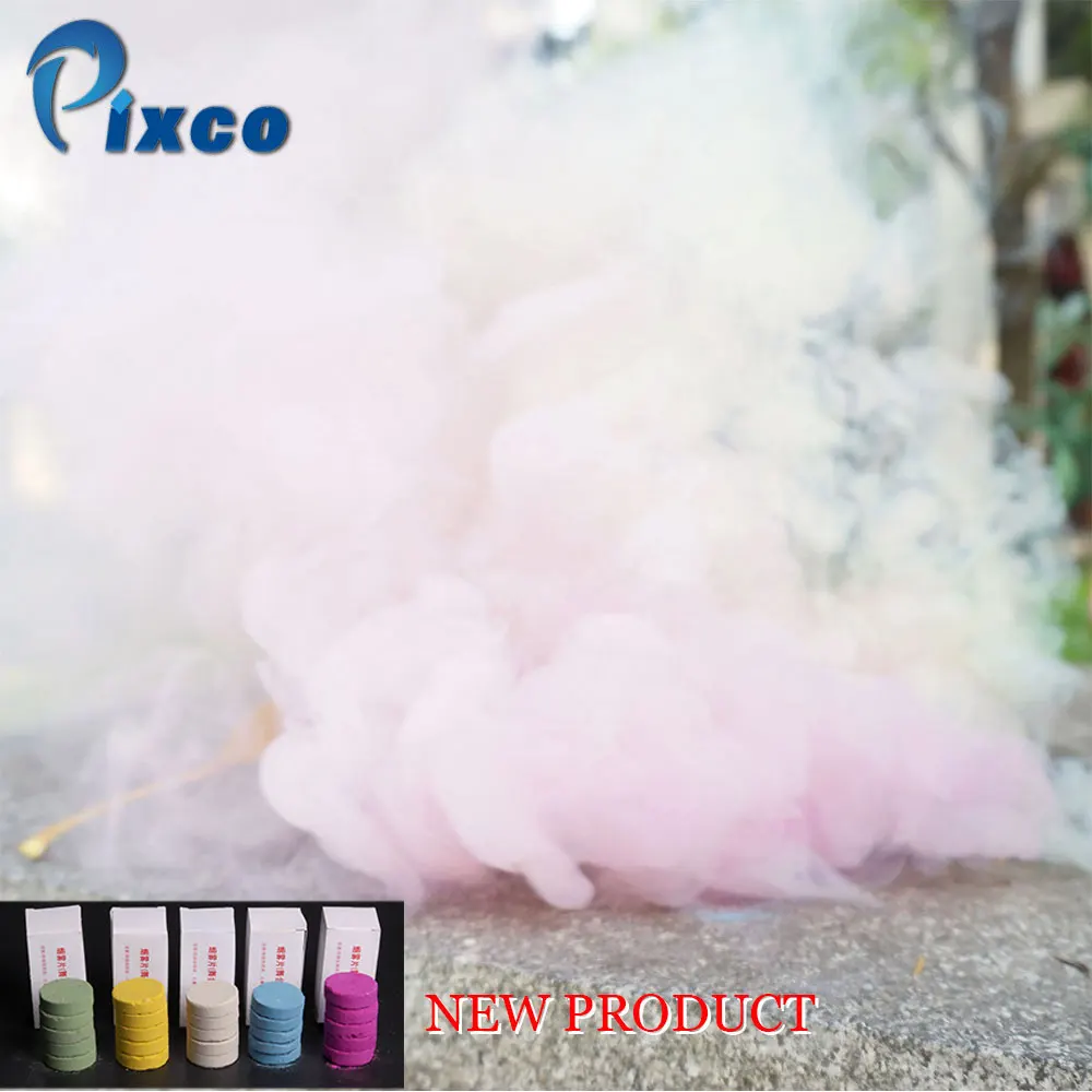 

5Pcs Colourful Smoke Cake For Wedding background Studio Photography Props Photobooth Props Event & Party Stage lights Interestin