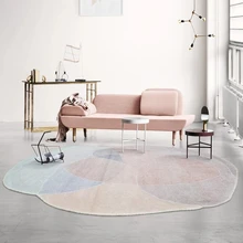 Уникальные формы пост-современные облака горные коврик для гостиной, Nordic большой размер прикроватный коврик, абстрактные украшения кофе Настольный коврик