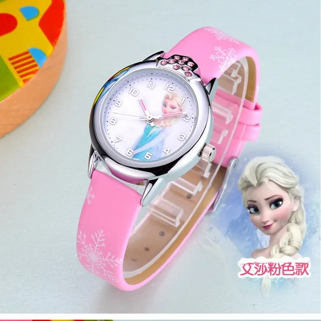 2019 New Cartoon kids Children Elsa Anna Princess Watches Fashion Girl Student C 2019 New Cartoon kids Children Elsa Anna Princess Watches Fashion Girl Student C
