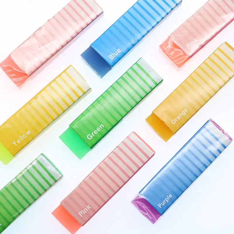 1pcかわいい韓国の文房具の色テープ消しゴム創造ゼリー子供のギフトオフィス用品 Eraser Erasers Creative Eraserscolor Eraser Aliexpress