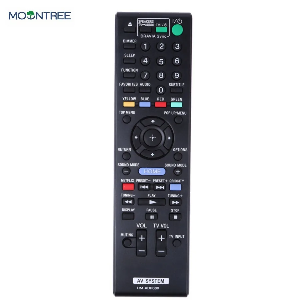 

RM-ADP069 remote control RM-ADP069 for Sony AV HBD-E580 remote controller 433mhz channel 1 ABS new black fernbedienung