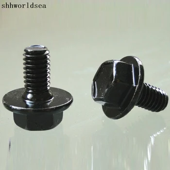 

shhworldsea auto metal screw bolts nut clip fastener for toyota