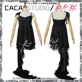 

Hatsune Miku Cosplay Costume Lace Dress send Hair Accessory