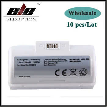 

10x Eleoption 3.6V 5300mAh High Capacity Li-ion 4446040 Battery Replacement Battery for iRobot Braava Jet 240