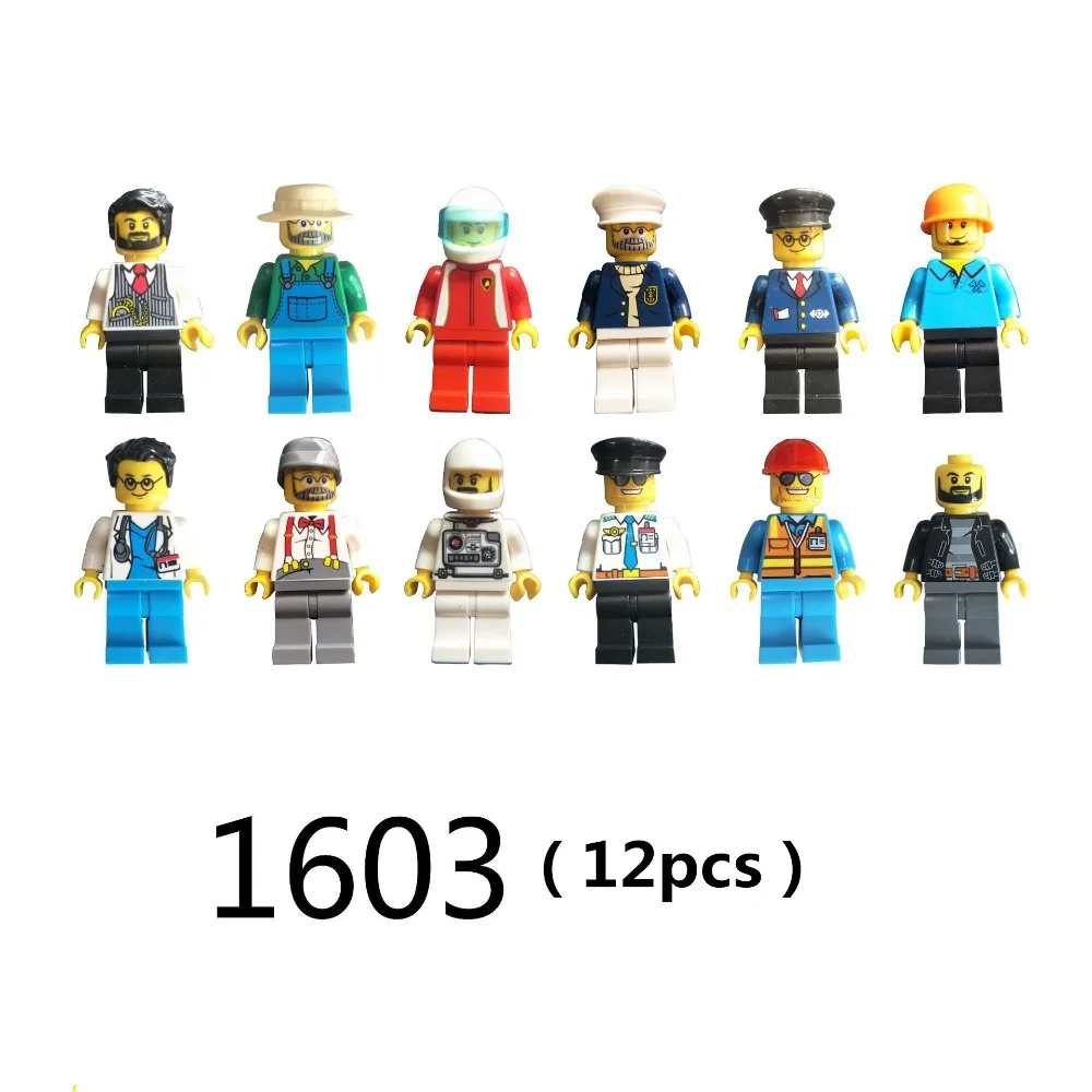 12/16pcs DIY Compatible Legoings Building blocks figurines Profession Series star wars Model Building kits Toys for children 12/16pcs DIY Compatible Legoings Building blocks figurines Profession Series star wars Model Building kits Toys for children