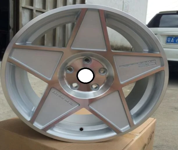 Новая копия OZ 18 дюймов 18X8,5 5x112 5x114,3 Автомобильные Колесные диски из алюминиевого сплава подходят для Audi Volkswagen POLO PASSAT