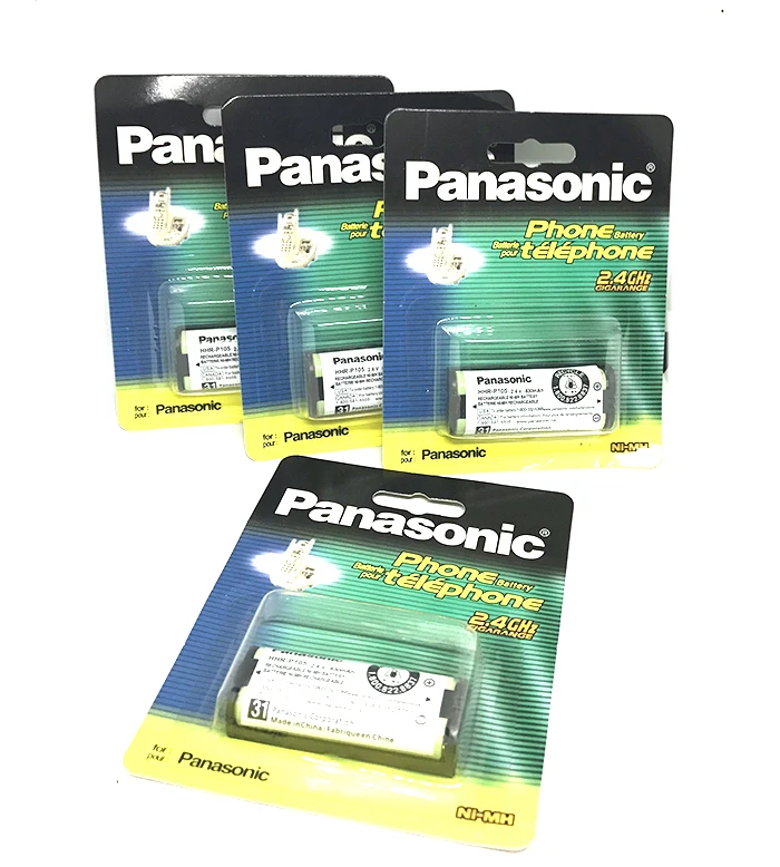 1Pcs/Lot 830mAh 2.4V Wireless Home Phone battery HHR P105 for panasonic