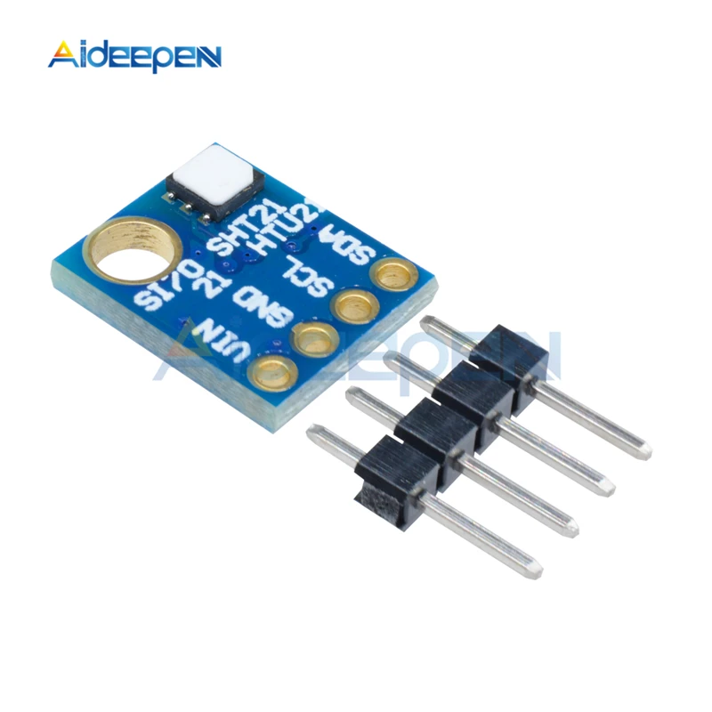 

Mini Humidity Sensor With I2C IIC Interface Si7021 Industrial High Precision GY-21 Temperature Sensor Module Low Power CMOS 3V