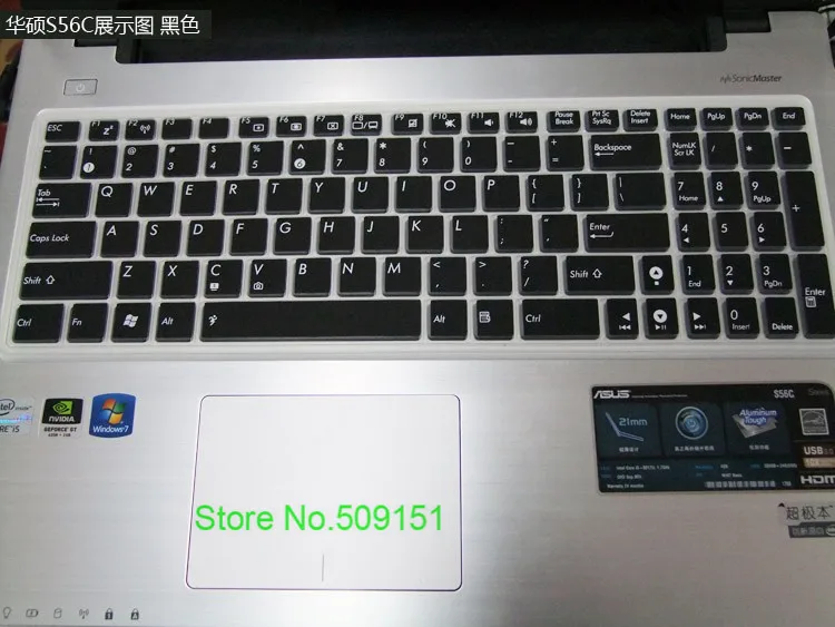 Защитный чехол для клавиатуры ноутбука Asus x550vx X550V X550CC X550VC X550VQ X550JX X550JD X550L X550LD 15 6