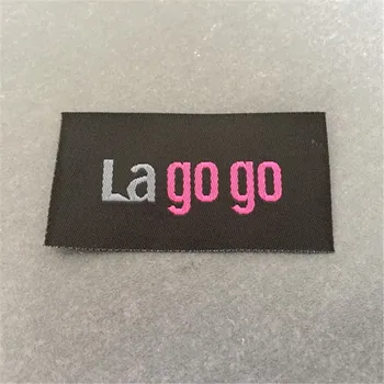 

Customized Three Colors Woven Labels Clothing Labels