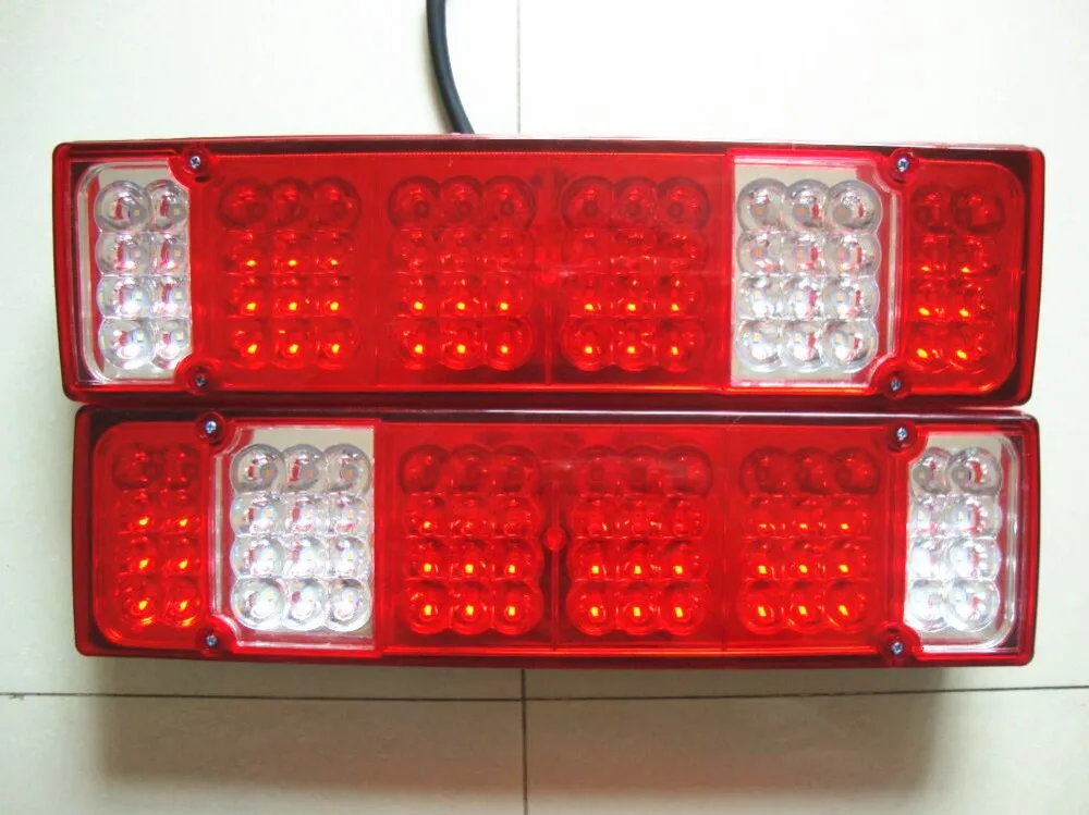 truck 24V led tail light Universal electronic rear light high intensity