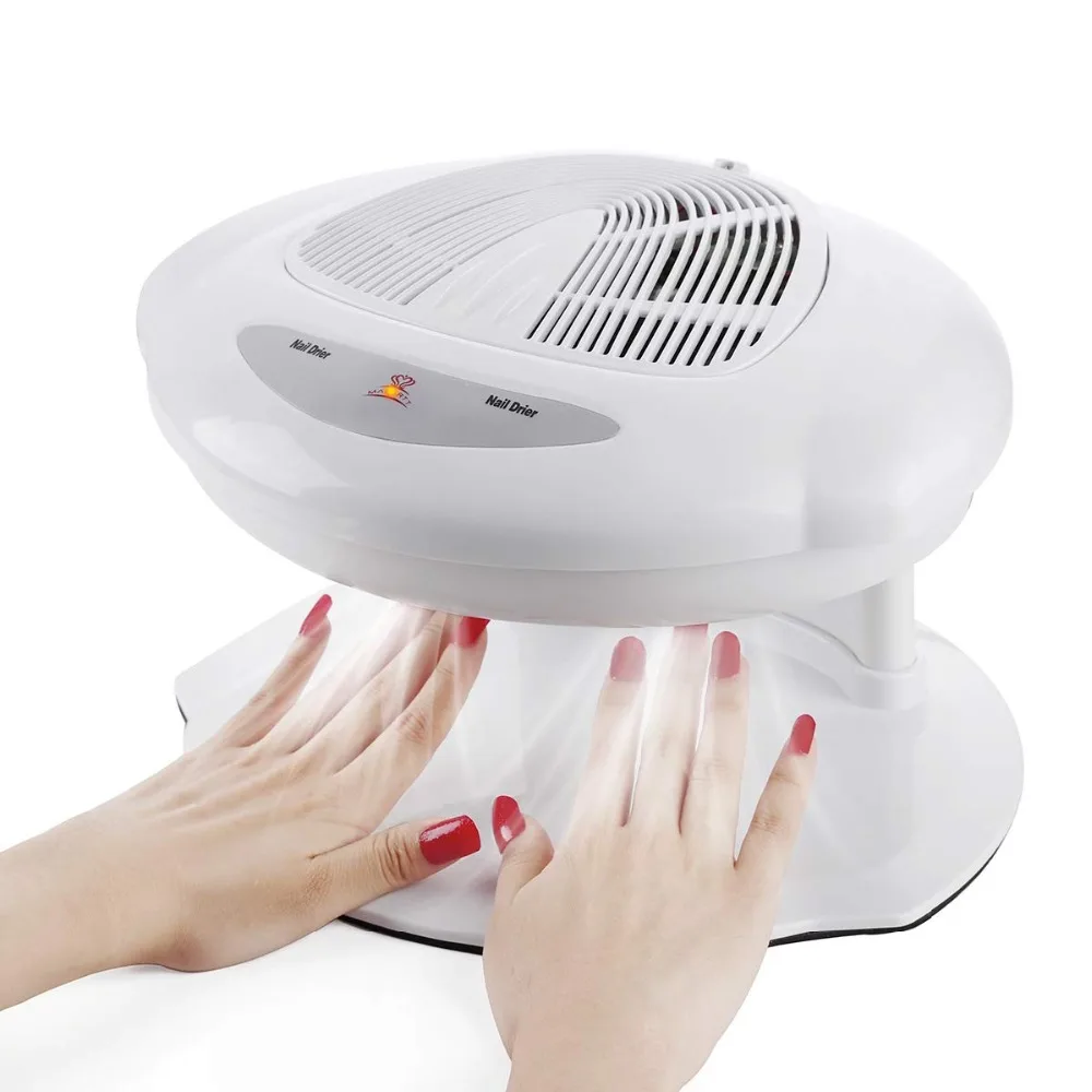 

Makartt Professional Air Nail Fan Blow Dryer Machine Automatic Sensor Both Hands Warm Cool Breeze ship from UK