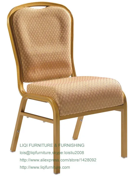 

wholesale quality strong gold aluminum vip hotel banquet chairs LQ-L13100A