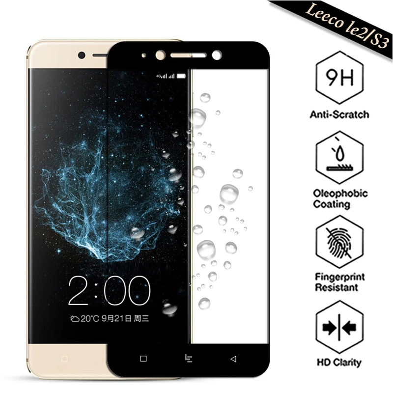 3D закаленное стекло для LeTV LeEco Le2 Pro X527 полноэкранная защитная пленка 9H Le S3 X622