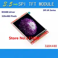 3,5 inch TFT LCD Modul mit Touch XPT2046 Panel ILI9488 Fahrer 320x480 SPI serial port (9 IO) für uno r3 mega2560 raspberry pi