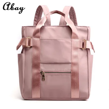 

2019 new Harajuku style student backpack fashion female simple large space pleated backpack men's casual bag