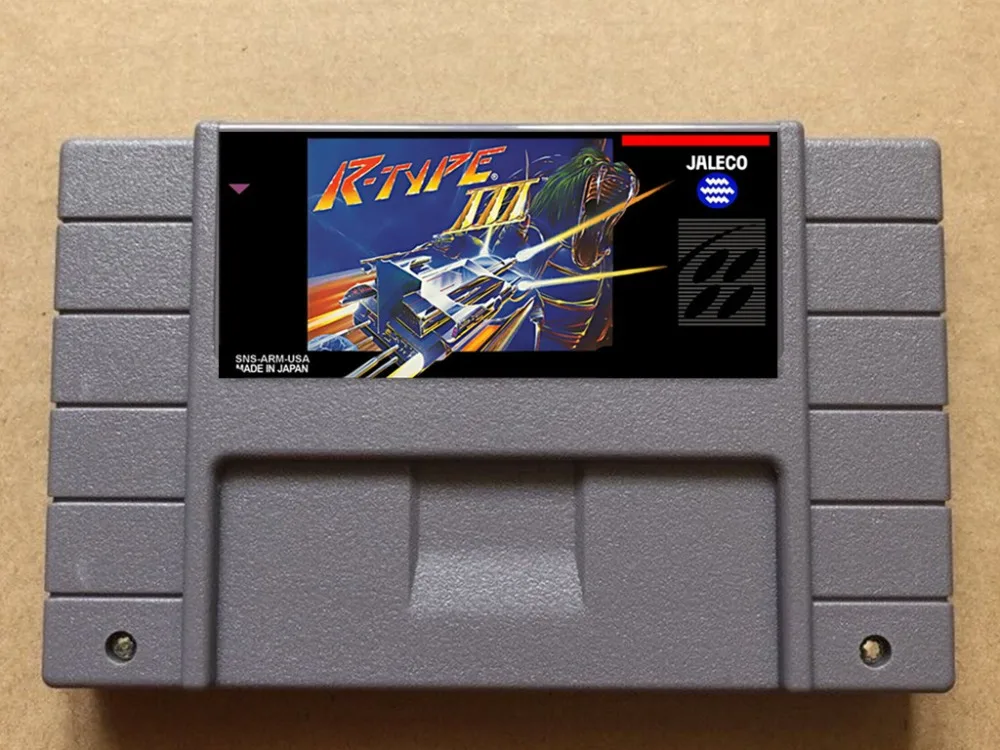 Видеоигра R type 3 USA-NTSC версия 16 bit 46 pins! | Электроника