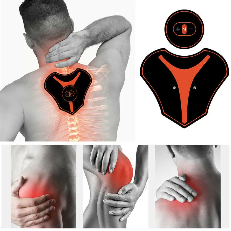 

Mini Electric Neck Back Massager Muscle Stimulator Therapy Pressure Pain Relieve Swollen Cervical Shoulder Remover