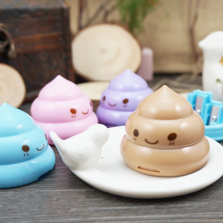 

Cute mini pencil sharpener, pencil sharpener novelty fashion,thrush painting school supplies