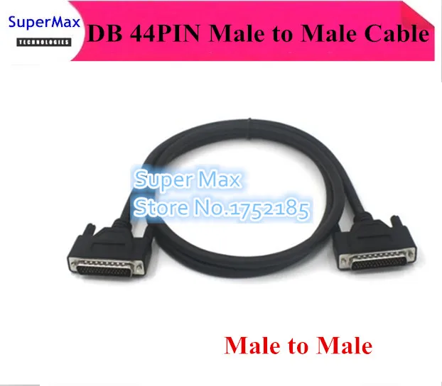 

DB44 D-SUB DR-44 44 pins Male to male Signal Terminal Breakout Connector Date adapter wire Cable 0.5M/1M/1.5M/2M