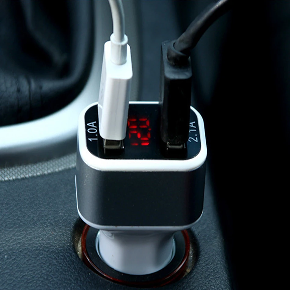 Fiuzd Dual USB Car Charger for Huawei p 20 lite mate20 mate 20 pro lite y9 2019 usb phone charger for Samsung s10 e s10 s9 s8  Car-charger885555555555