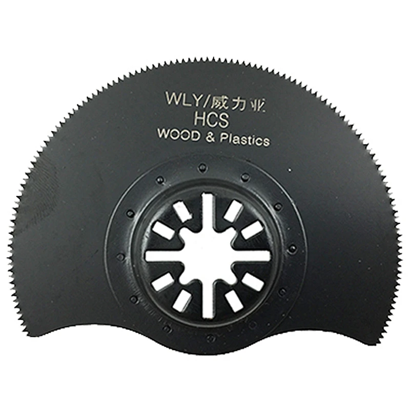 

HITL NEW WEILIYA 85mm Multi Tools HCS Segment Saw Blade For Multimaster Fein Dremel Renovator