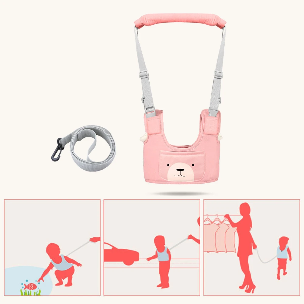 Ребенок учится ходить ремень безопасности помощник малыша ремни безопасности регулируемый ремень прогулочный ремень для младенцев детей