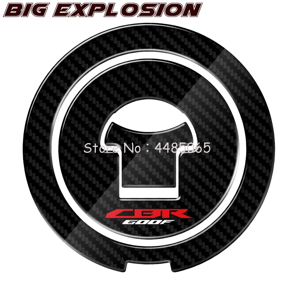 

For Honda CBR600F F2 F3 F4 F4i 1987- 2006 Motorcycle Gas Stopper Protector Decals 3D Carbon Decals CBR600F Decals