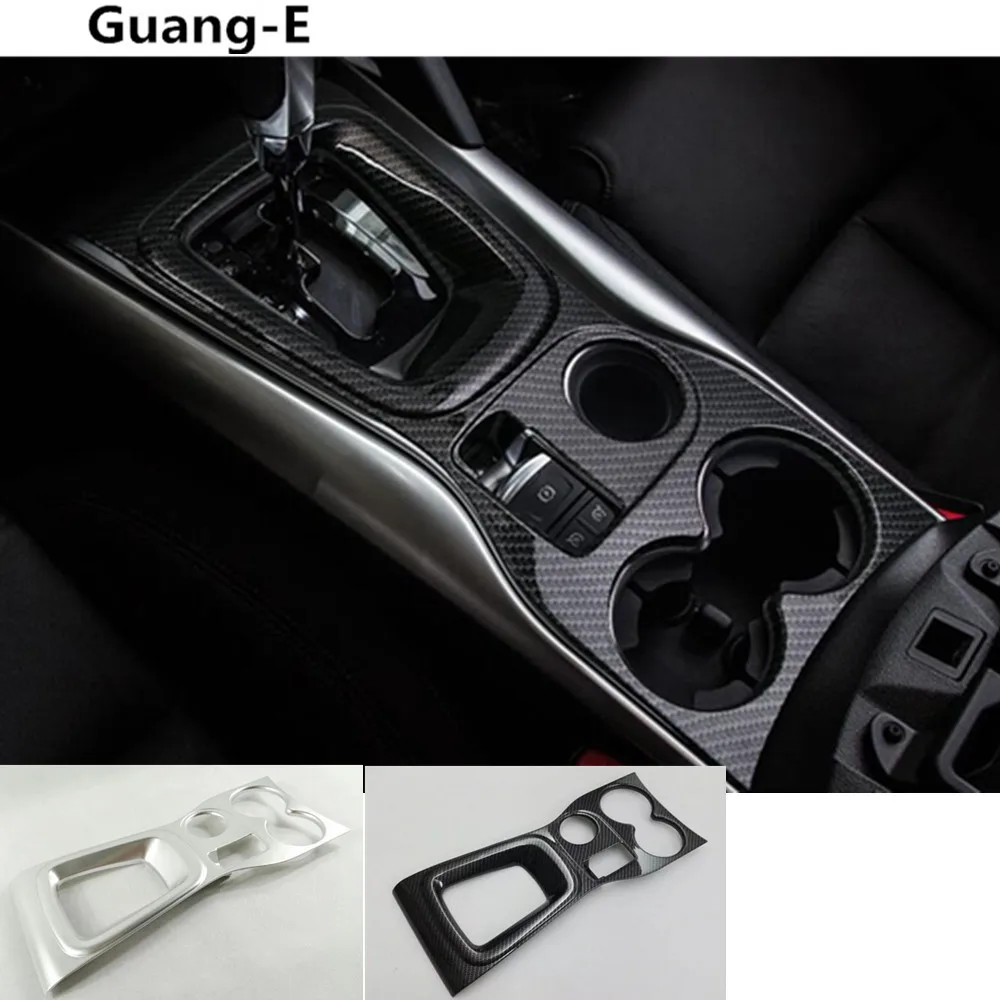 

car cover stick ABS chrome inside inner middle Shift Stall Paddles cup switch frame lamp trim For Renault Kadjar 2016 2017 2018