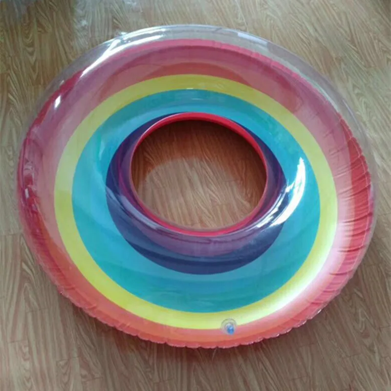120cm-Giant-Inflatable-Rainbow-Swimming-Ring-With-Handle-Pool-Float-For-Adult-Children-Water-Floating-Holiday (1)