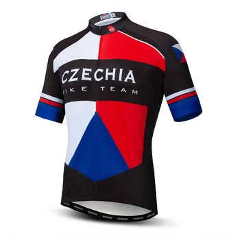 

Pro team Cycling Jerseys Clothing Summer Short Sleeve MTB Bike Shirt Racing Sport Bicycle Wear Clothes Tops Czech Republic