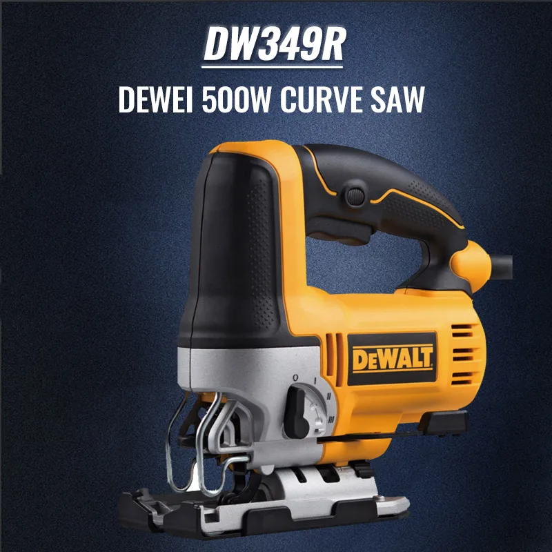 Dewalt DW349R/DW341K Многофункциональный лобзик для дома, древесные и стальные ручные Торцовочные Пилы - Цвет: DW349R