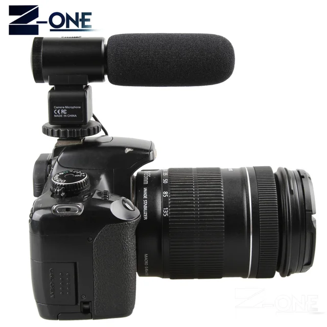 Mic-03 Professional Condenser Camera Microphone For Canon Eos M2 M3 M5 M6  800d 760d 750d 77d 80d 5ds R 7d 6d 5d Mark Iv - Microphones - AliExpress