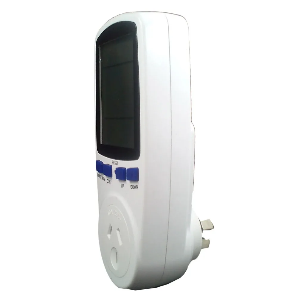 AU Plug цифровой анализатор напряжения, измеритель мощности, ваттметр, счетчик энергии, автоматический кВт-ч выключатель питания 0-9999cost