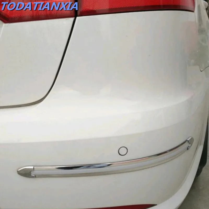 4 шт. защитные наклейки на бампер автомобиля passat b6 vw polo 6r volvo s60 t5 ford focus 3 kia rio audi a5 |