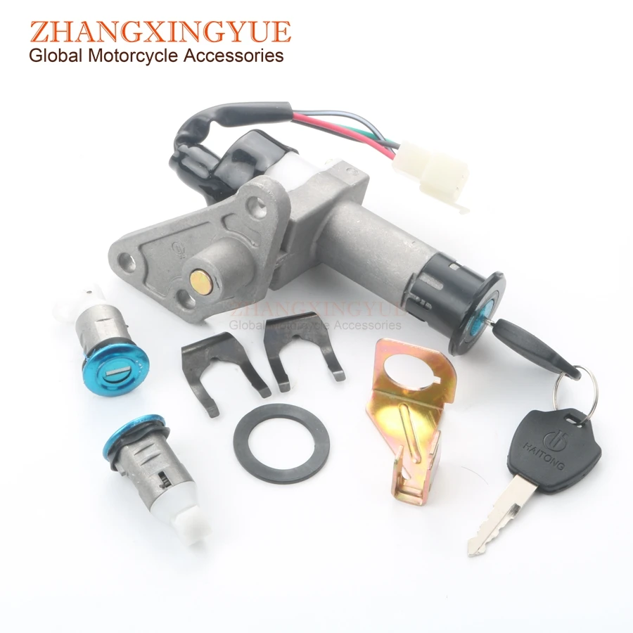 

Scooter Lock Set & 4 Plug Ignition Lock for VENTO Phantom 150 4T