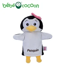 Bebecocoon Marioneta Pingüino Lazo Rosa