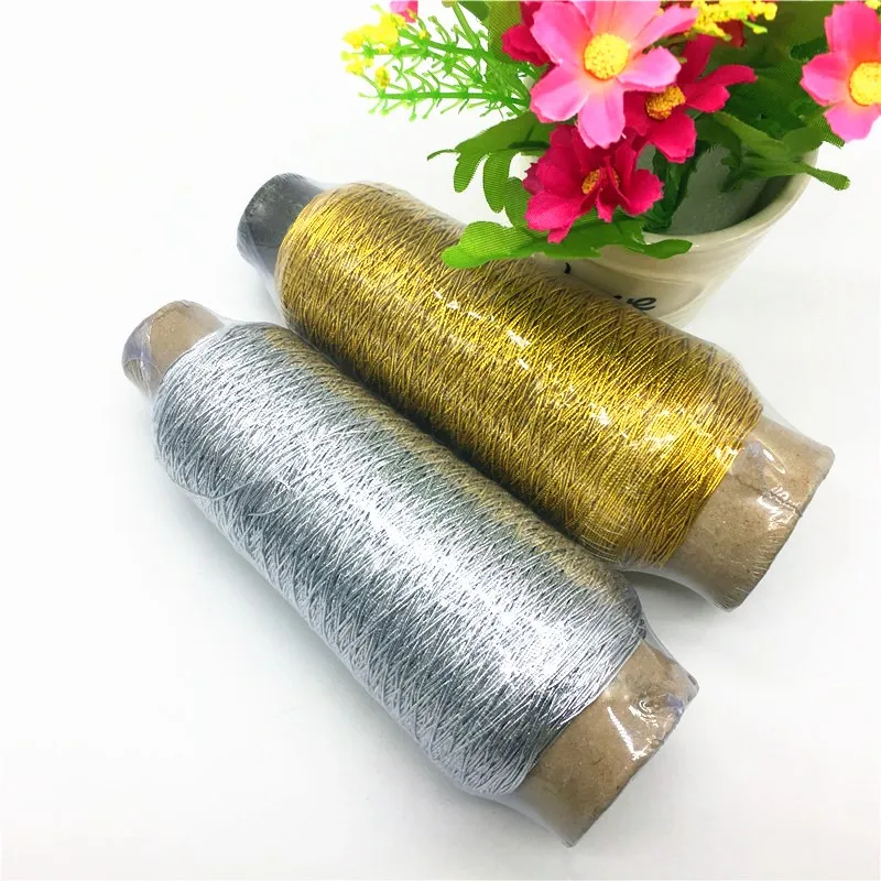 

Eco-Friendly Elastic Cord Gold Silver Stretch Rubber Ropes Elastic Bands Rope Strings DIY Craft Garment Tag Decoration 250meters