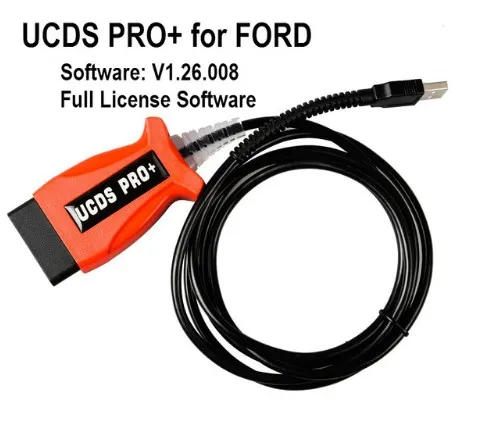 UCDS PRO UCDSPRO программное обеспечение V1.26.008 водительские права заменить для Ford VCM2