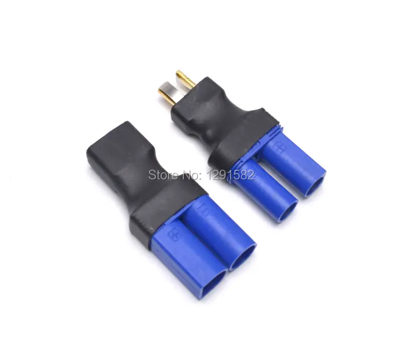 

Female / male EC5 to T Plug Male / Female Style Connector Adapter wireless for RC battery Quadcopter