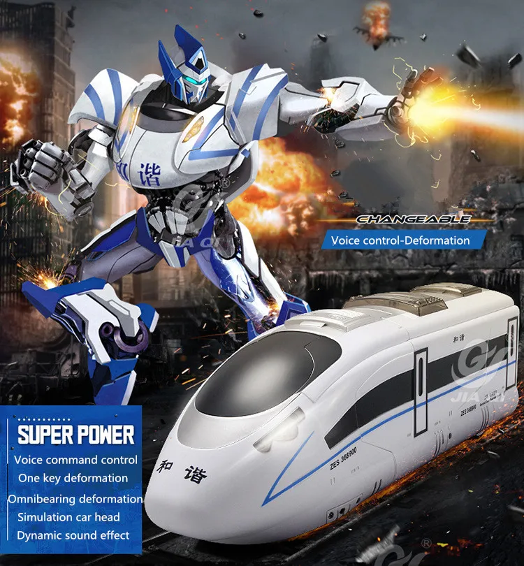 remote control robot train