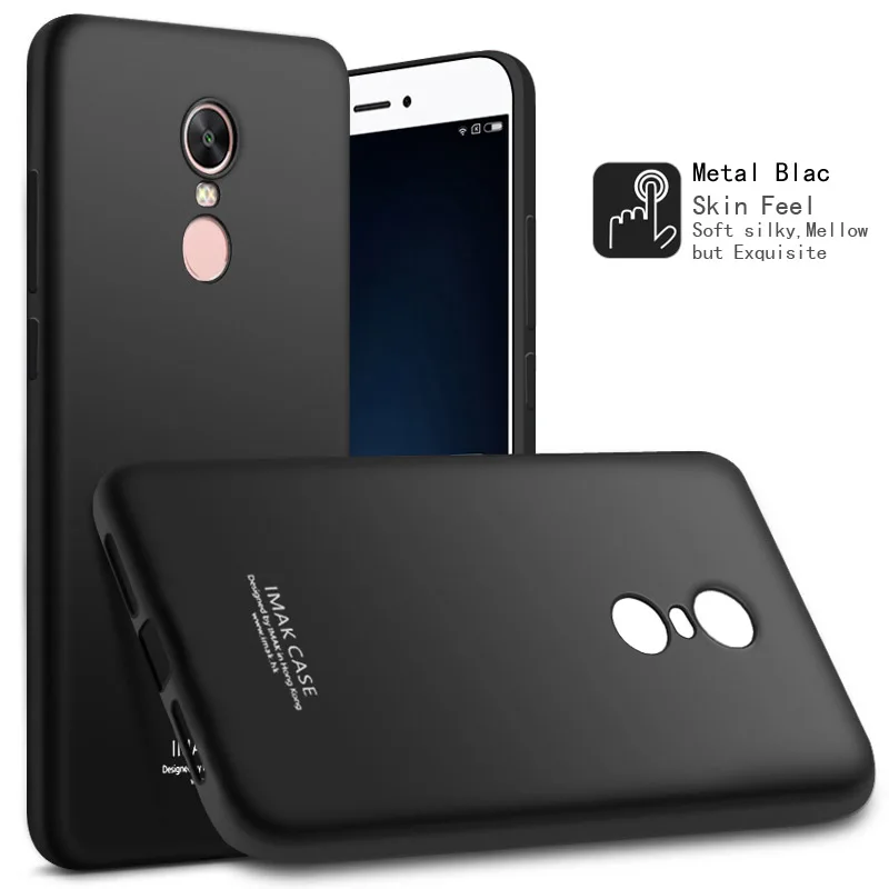 Чехол из ТПУ IMAK с противоударной мягкой пленкой для экрана Xiaomi Redmi Note
