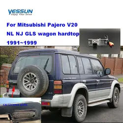Yessun Автомобильная камера заднего номерного знака для Mitsubishi Pajero V20 NL NJ GLS wagon hardtop1991 ~ 1999 камера заднего вида помощь